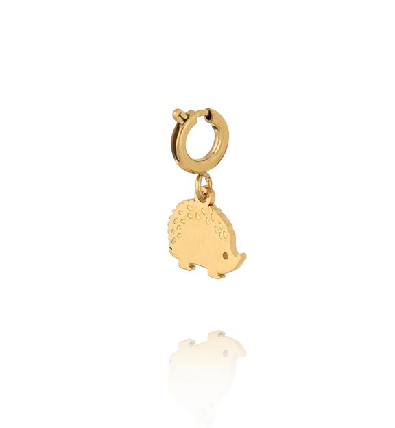 Charms złoty jeżyk CHA0161
