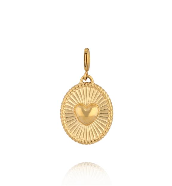 Charms Medalion z Sercem CHA0022