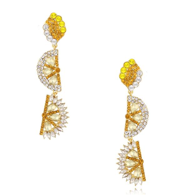Kolczyki z cytrynami Citron KSS1436