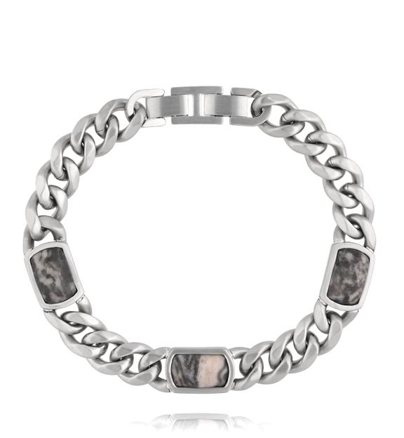 Bransoletka męska z jaspisami BMITC0962