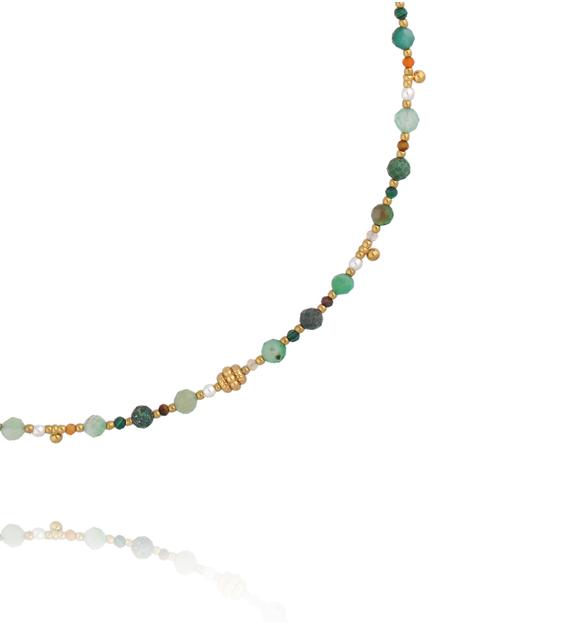 Naszyjnik z naturalnych kamieni NEA0086