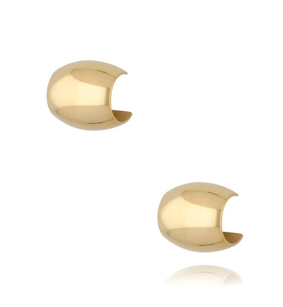 Kolczyki złote baryłki Angers KSA0824