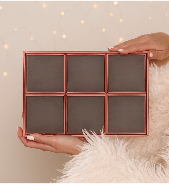 Świąteczny Box By Dziubeka na 6 zestawów biżuterii