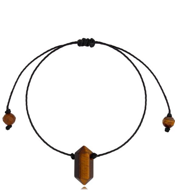 Bransoletka z tygrysim okiem Traveller  BPA0171