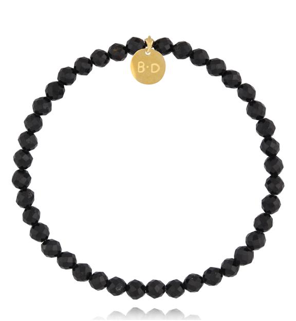 Bransoletka z czarnymi turmalinami Basic BTW2906