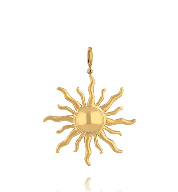 Charms złote słońce CHA0102