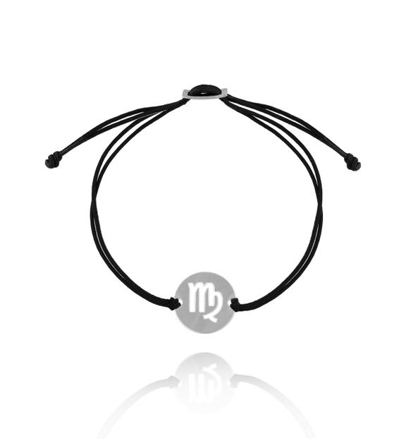 Bransoletka srebrna znak zodiaku PANNA BSE0101