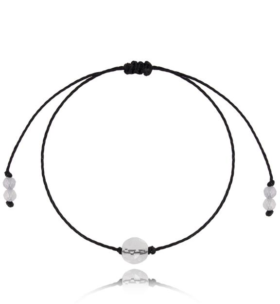 Bransoletka z kryształem górskim Birthstones Kwiecień BGL0643