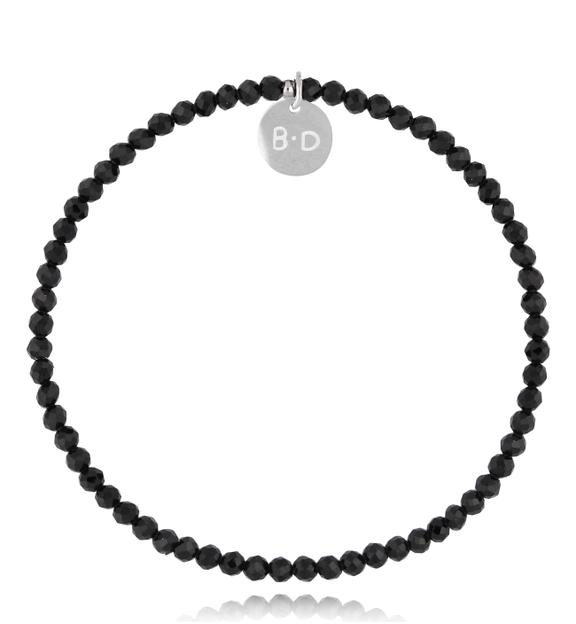 Bransoletka z czarnymi turmalinami Basic BTW2901
