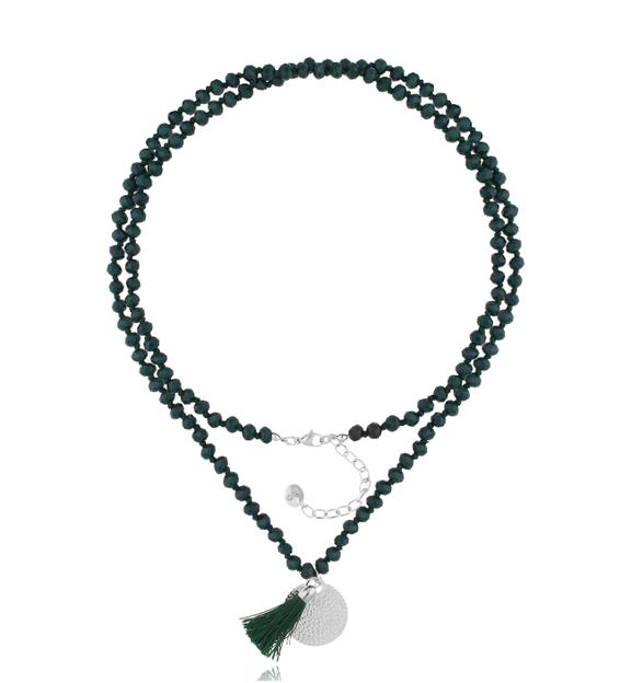 Naszyjnik długi z kryształkami Summer Song NSH0075