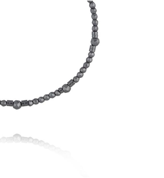 Bransoletka z hematytami BTW3642