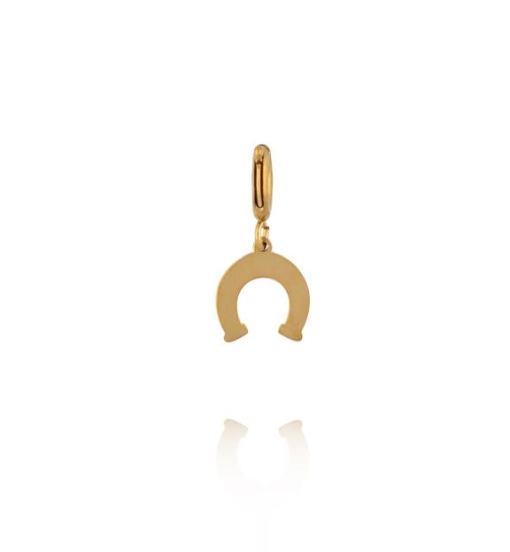 Charms złota podkowa na szczęście CHA0162