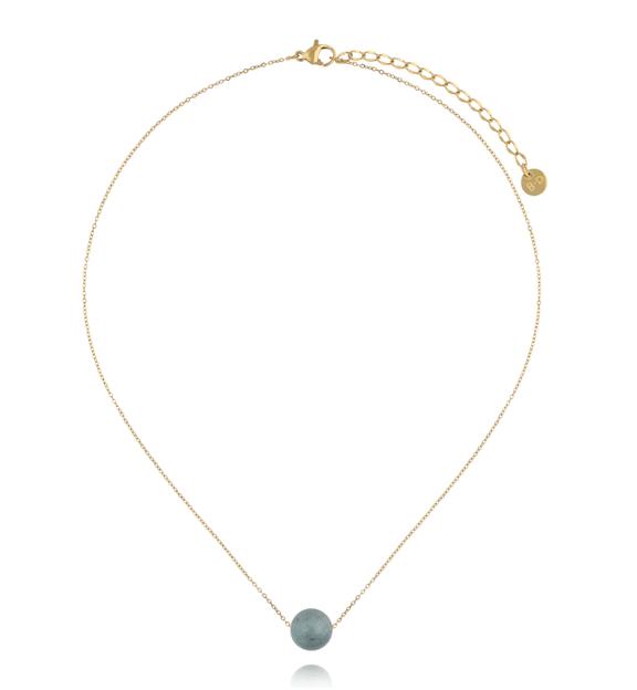 Naszyjnik z jadeitem NLB0348
