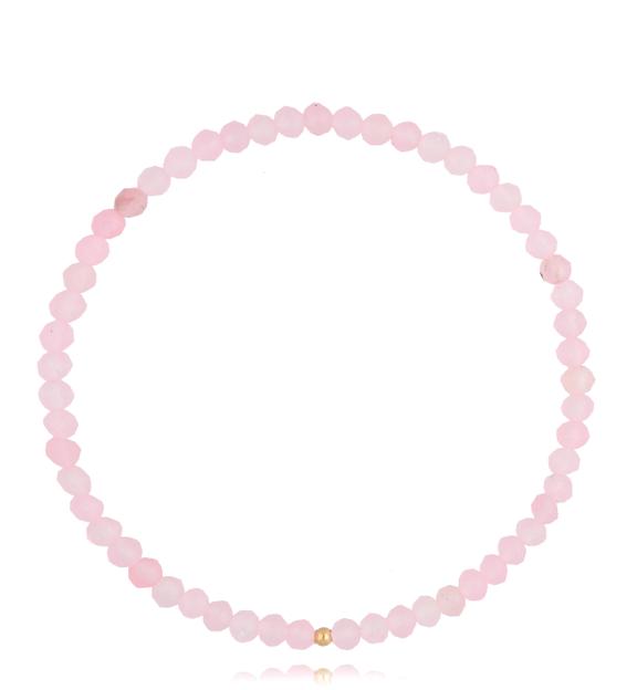 Bransoletka z kwarcami różowymi Basic BTW1424