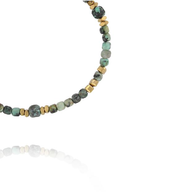 Bransoletka z turkusu afrykańskiego BPA0577