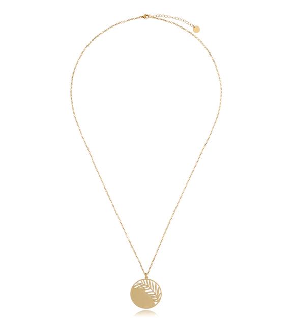 Naszyjnik Gold Leaf NSA0237