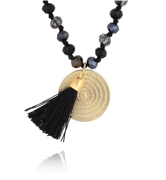 Naszyjnik długi z kryształkami Summer Song NSH0090