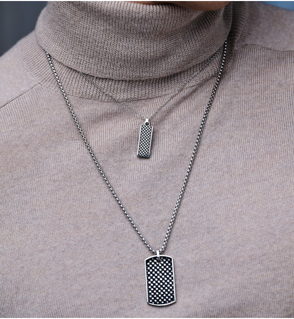 Naszyjnik męski nieśmiertelnik Geir NMITC0139