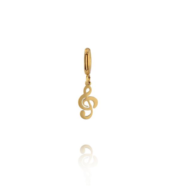 Charms mały klucz wiolinowy CHA0155