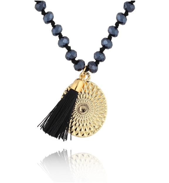 Naszyjnik długi z kryształkami Summer Song NSH0080