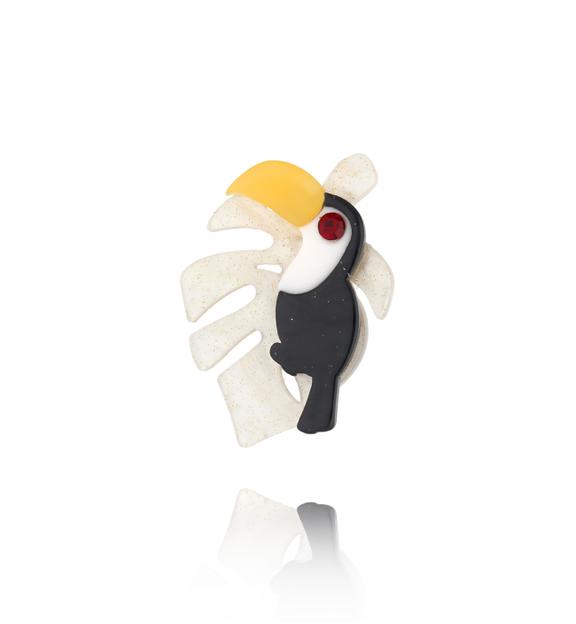 Broszka z tukanem Toucan BRZA0071