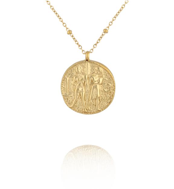 Naszyjnik znak zodiaku Bliźnięta NSA1541