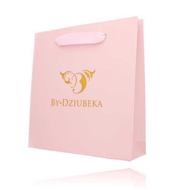 Torebka prezentowa duża różowa  OPA0191