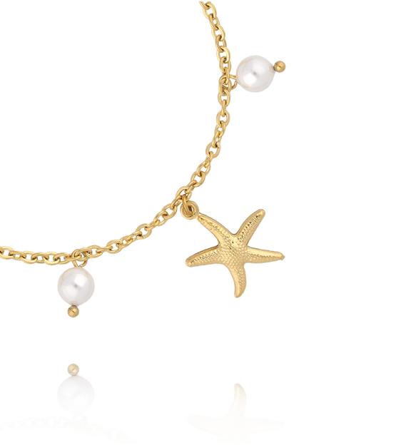 Bransoletka z muszlami i rozgwiazdą BSY0395