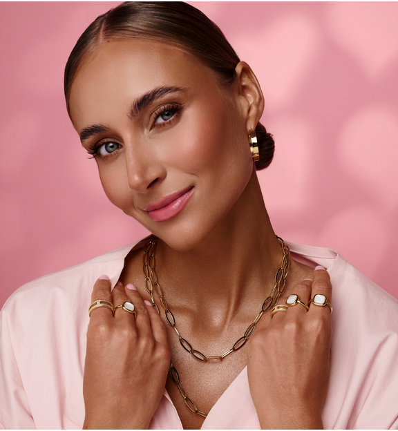 Zestaw naszyjników z łańcuchami ZN0197