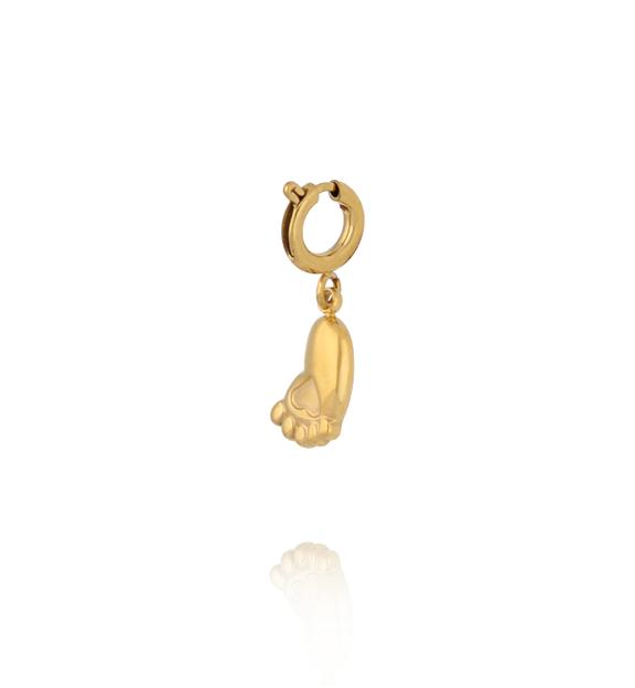 Charms złota stópka CHA0254