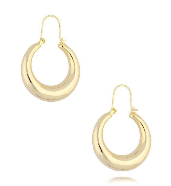 Kolczyki złote koła Pasadena KRG0959