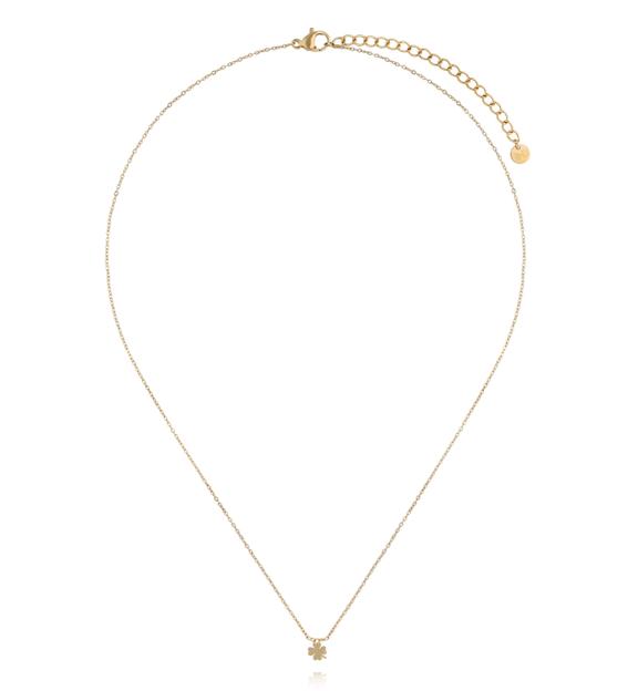 Naszyjnik z koniczynką złoty NSY0776