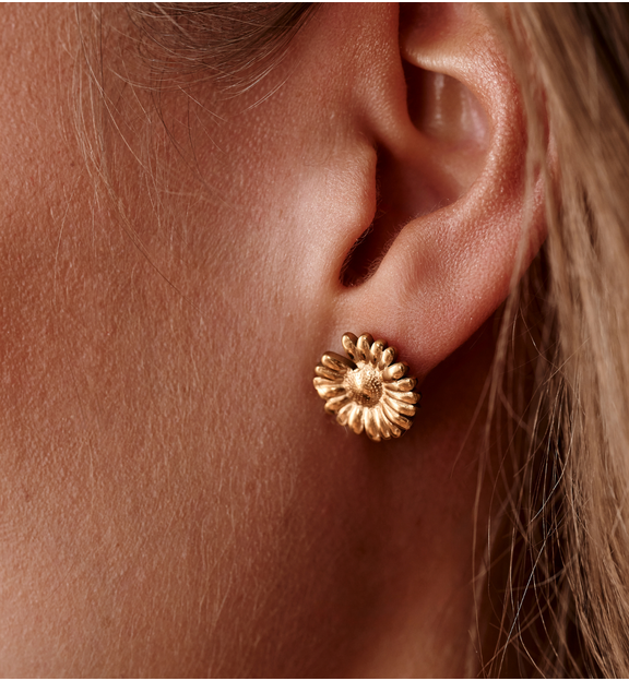 Kolczyki sztyfty w kształcie stokrotki KSY0713