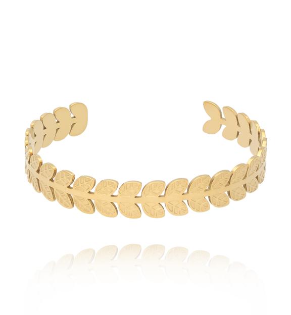 Bransoletka złota obręcz Golden Elegance BSA0634