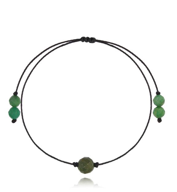 Bransoletka z  chryzokolą Birthstones BGL0762