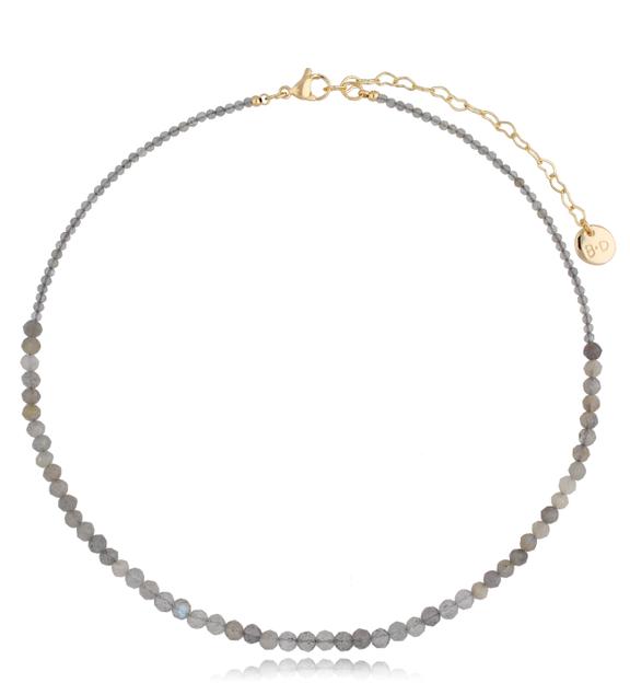 Naszyjnik z labradorytami Cool NTW0453