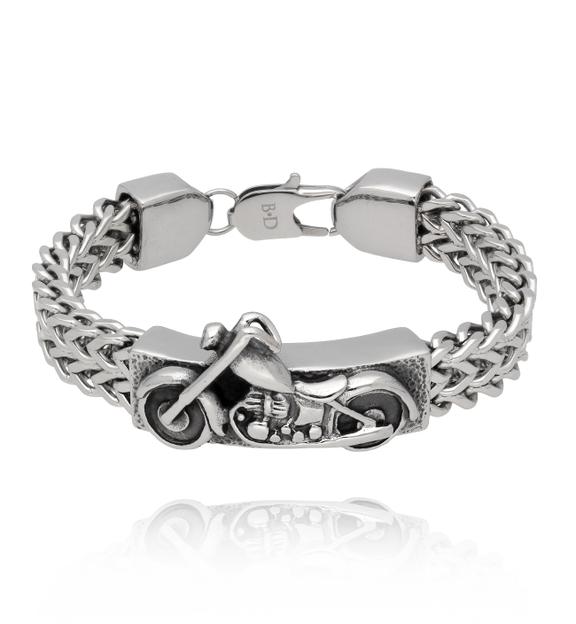 Bransoletka męska z motorem Route BMITC0713