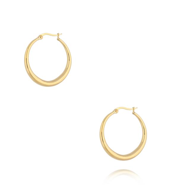 Kolczyki złote koła Basic Hoops KSA1128
