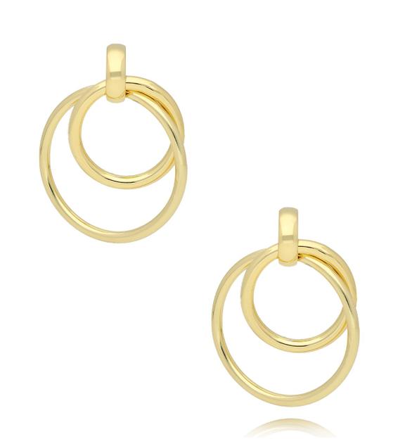 Kolczyki złote koła Hilde KRG1000