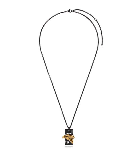 Naszyjnik męski ze złotym orłem Telem NMITC0168