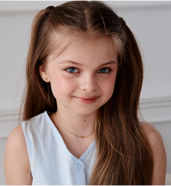 Zestaw biżuterii dla dziewczynki z tulipanem ZN0219