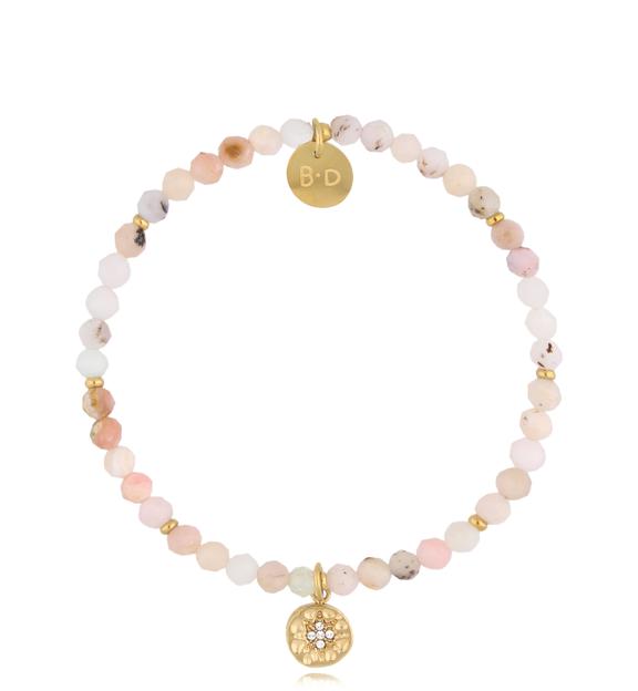 Bransoletka z różowymi opalami Point BTW1865