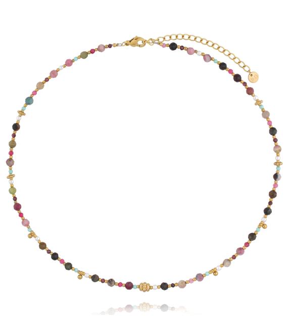 Naszyjnik z naturalnych kamieni NEA0085