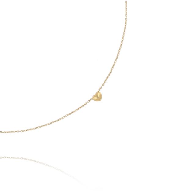 Naszyjnik delikatny z drobnym sercem NSY0759