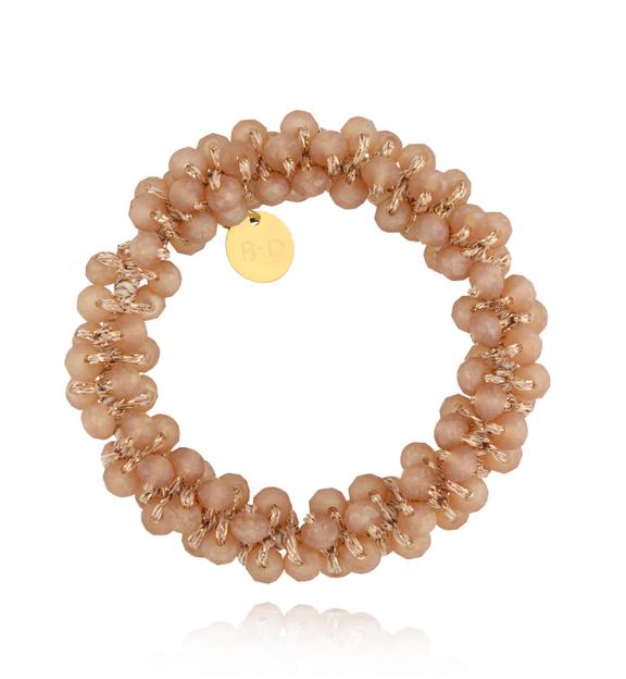 Gumka do włosów z kryształkami camel Luminous GWE0011