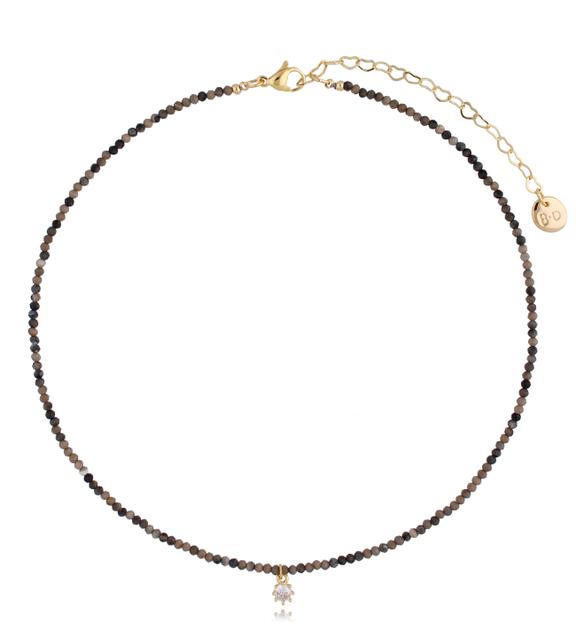 Naszyjnik z agatami Surya NTW0331