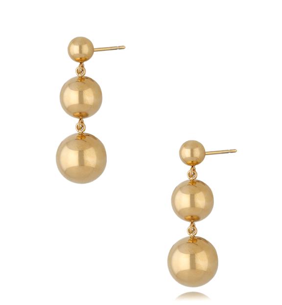 Kolczyki złote Big Balls KSA0644