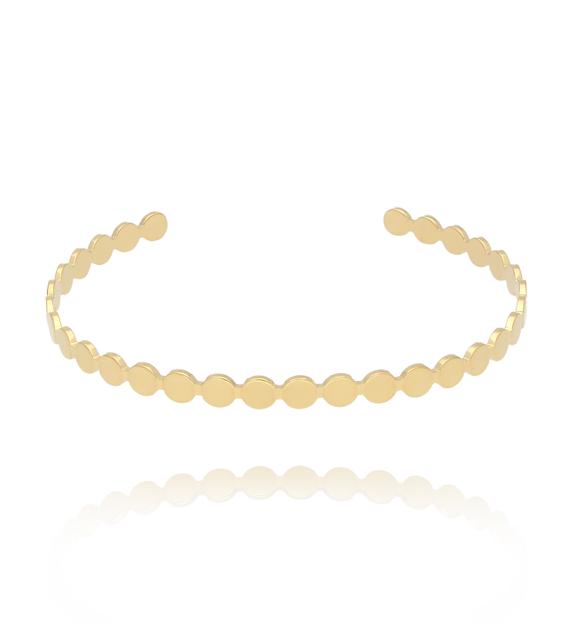 Bransoletka złota obręcz Luxe Gold BSA0635