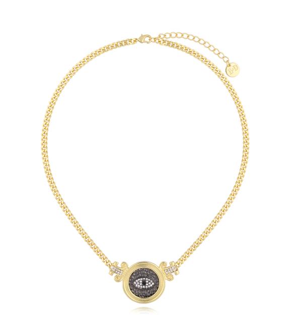 Naszyjnik złoty z okiem Manon NS0237