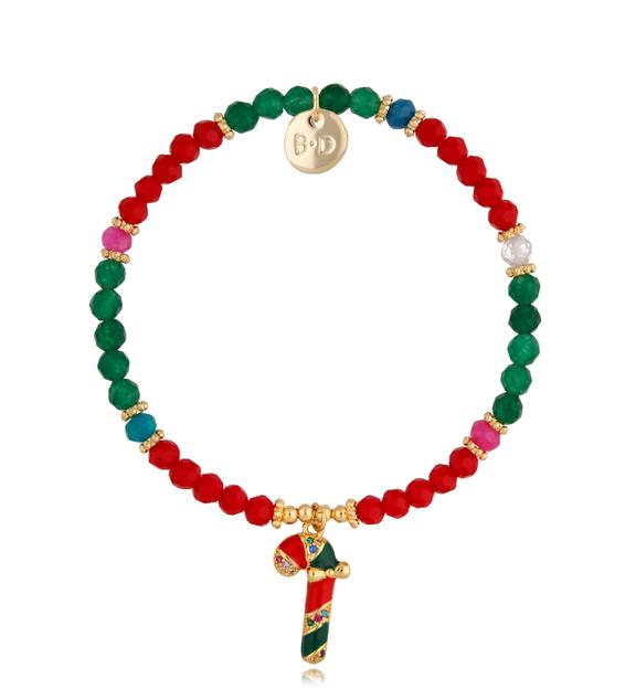Bransoletka świąteczna z laseczką From Santa BTW1299
